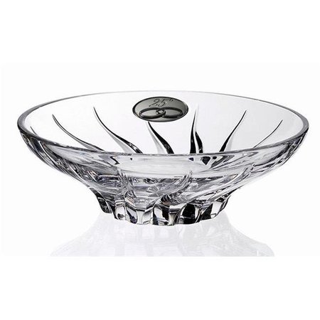 LORENZO IMPORTS Lorenzo Imports 241070-25 RCR Trix Crystal Bowl for 25th Anniversary 241070-25